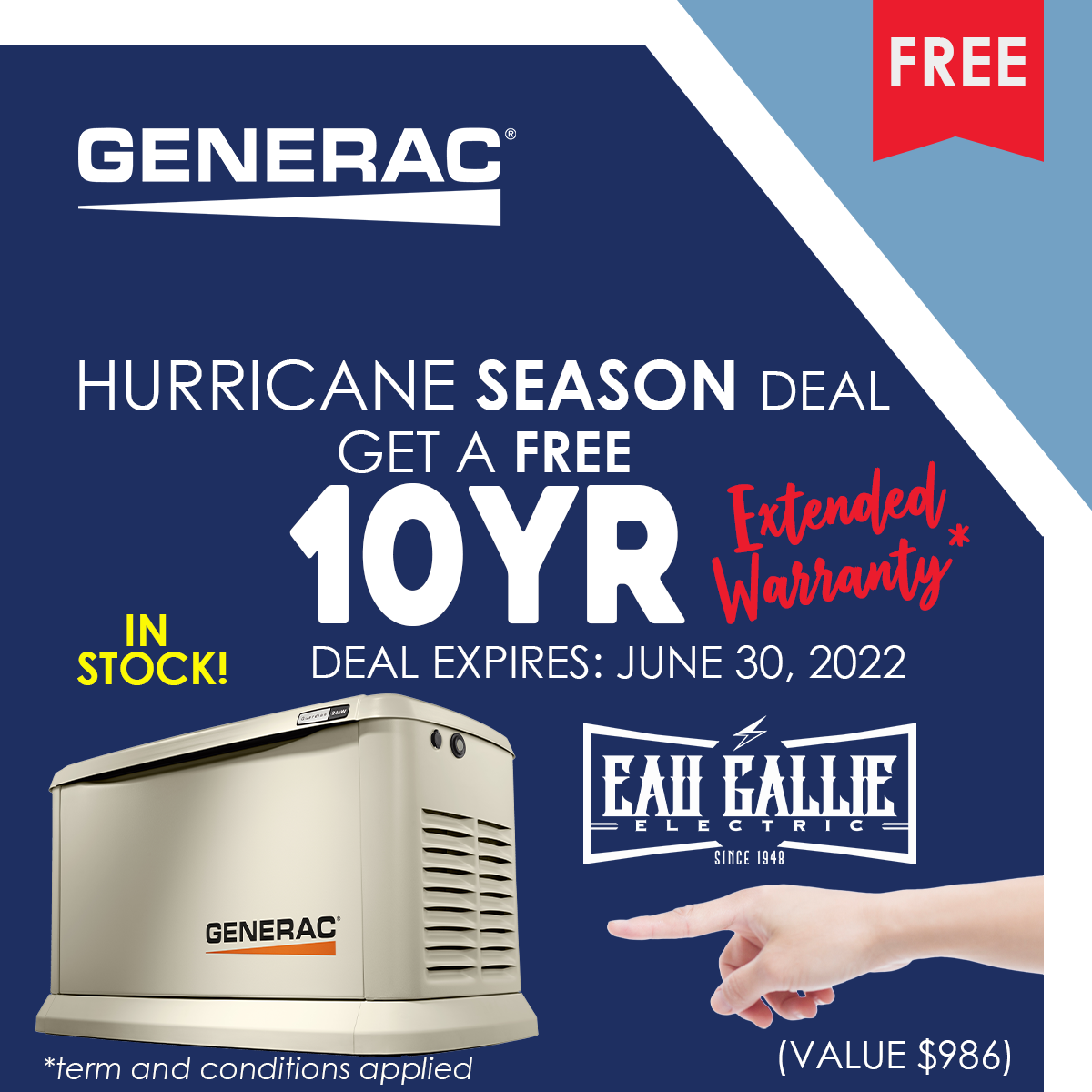 Category Generators Eau Gallie Electric